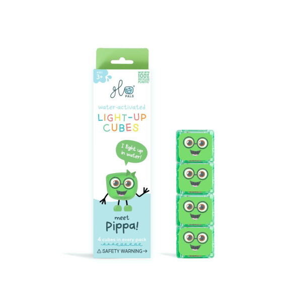 Glo Pals Pippa Leuchtwürfel Grün