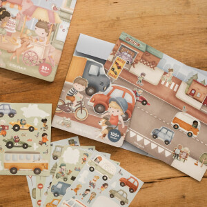 Little Dutch Stickerbuch Jims Traffic