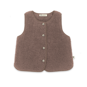Lille Toni Teddy-Weste Rene mit Merinowolle