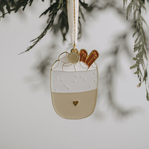 Eulenschnitt Baumschmuck Becher