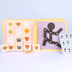 Jolly Designs Spielewelt - 6 Seiten Mini Quiet Book