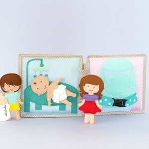 Jolly Designs Jolly Baby - 6 Seiten Mini Quiet Book