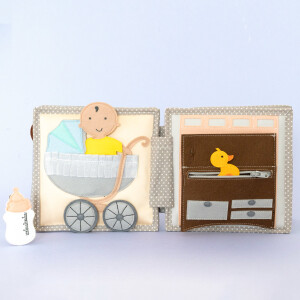 Jolly Designs Jolly Baby - 6 Seiten Mini Quiet Book