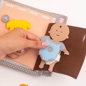 Jolly Designs Jolly Baby - 6 Seiten Mini Quiet Book