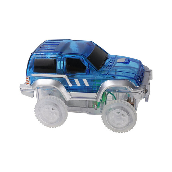 Cleverclixx Race Track Car Blue