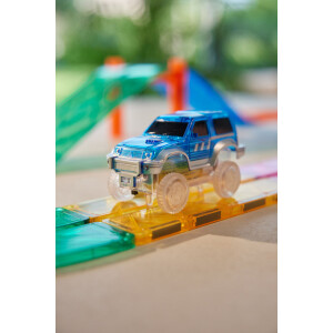 Cleverclixx Race Track Car Blue