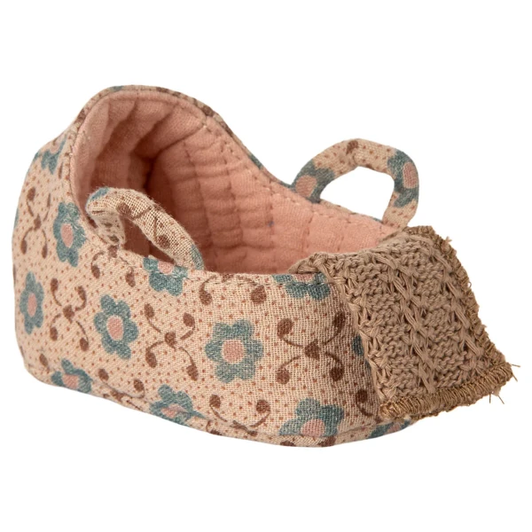 Maileg Babytrage für Baby Maus Rosa