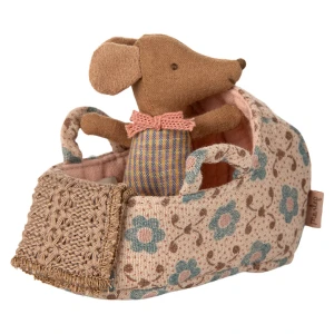 Maileg Babytrage für Baby Maus Rosa