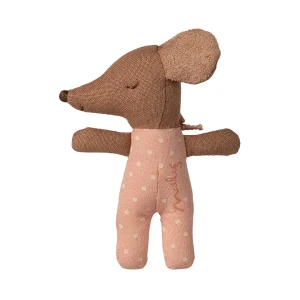 Maileg Sleepy Wakey Baby Maus in der Streichholzschachtel - Rose