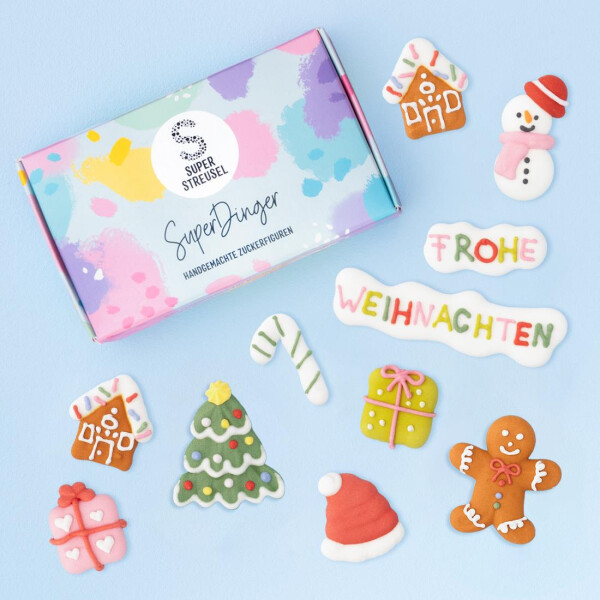 Super Streusel SuperDinger FroheWeihnacht