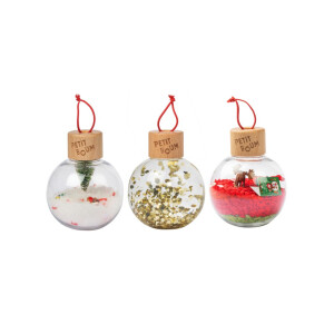 Petit Boum Weihnachtskugeln 3er Set