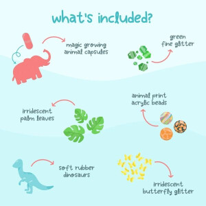 Glo Pals Fun Fillers - Safari