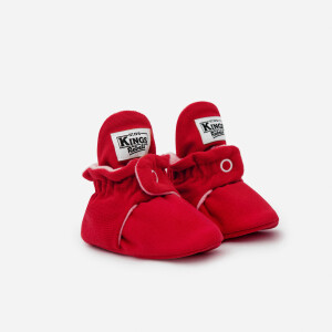Kings&Rebels Booties Gamuza Xmas Red Classic/Gripper