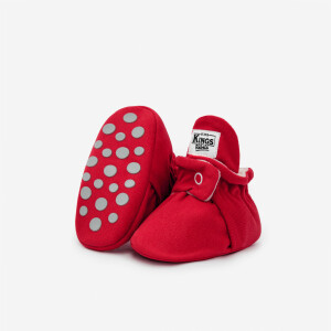 Kings&Rebels Booties Gamuza Xmas Red Classic/Gripper
