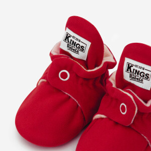 Kings&Rebels Booties Gamuza Xmas Red Classic/Gripper