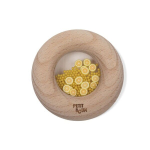 Petit Boum Rassel Sensory Donut Zitrone