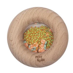 Petit Boum Rassel Sensory Donut Möhre