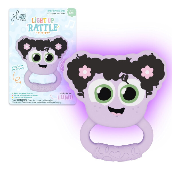 Glo Pals Leuchtende Babyrassel Lumi