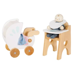 Le Toy Van Baby-Set für Puppenhaus Nursery