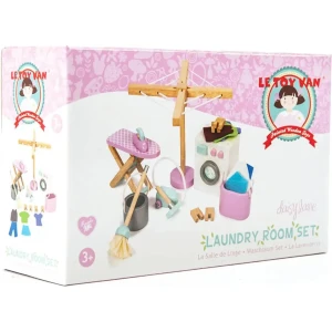 Le Toy Van Waschküchen-Set für Puppenhaus Laundry