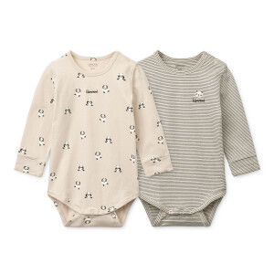 Liewood Langarmbody 2er Set Yanni Panda