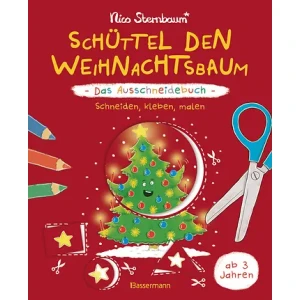 Schüttel den Weihnachtsbaum - Das Ausschneidebuch-...
