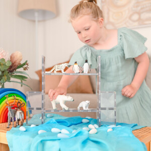 Connetix Magnetbausteine Clear Rectangle 12 Teile