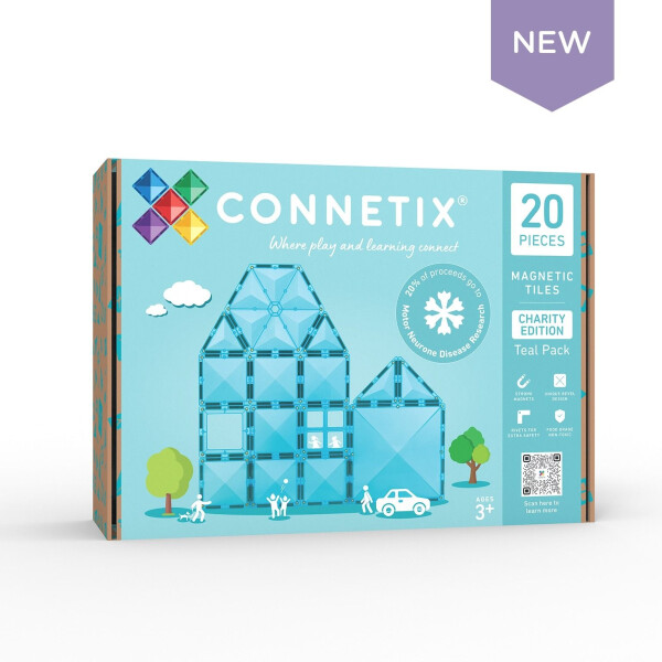 Connetix Magnetbausteine Charity Pack 20-tlg. Türkis