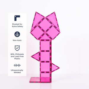 Connetix Magnetbausteine Charity Pack 20-tlg. Pink