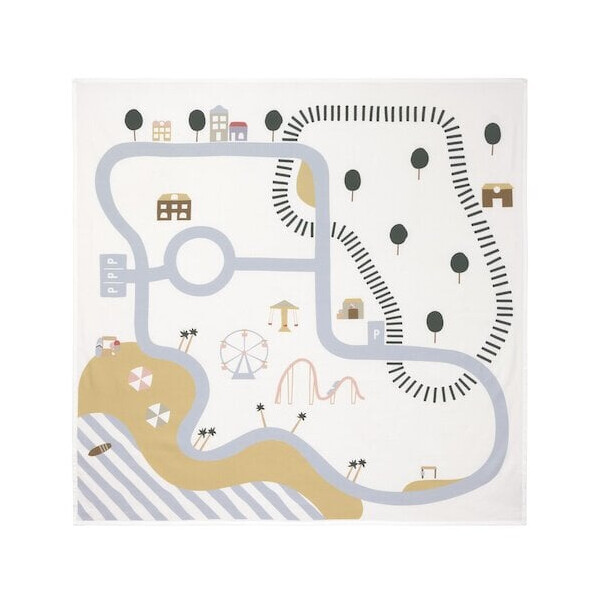 Lässig Spieltuch GOTS Happy Fruits