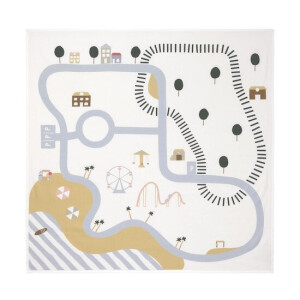 Lässig Spieltuch GOTS Happy Fruits