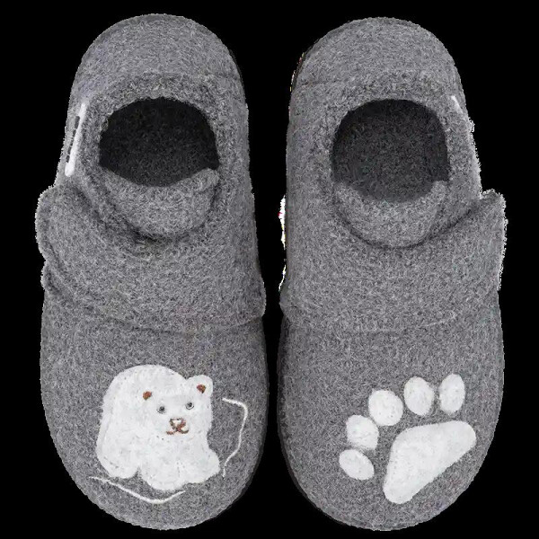 Nanga Hausschuhe Bio-Wolle Little Polar Bear 2.0