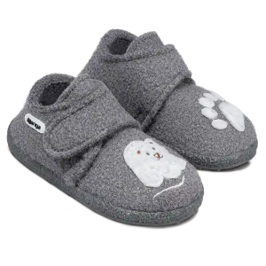 Nanga Hausschuhe Bio-Wolle Little Polar Bear 2.0