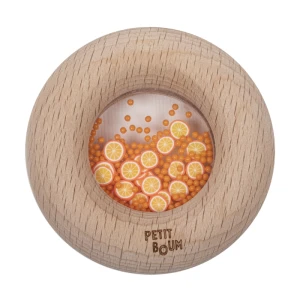 Petit Boum Rassel Sensory Donut Orange