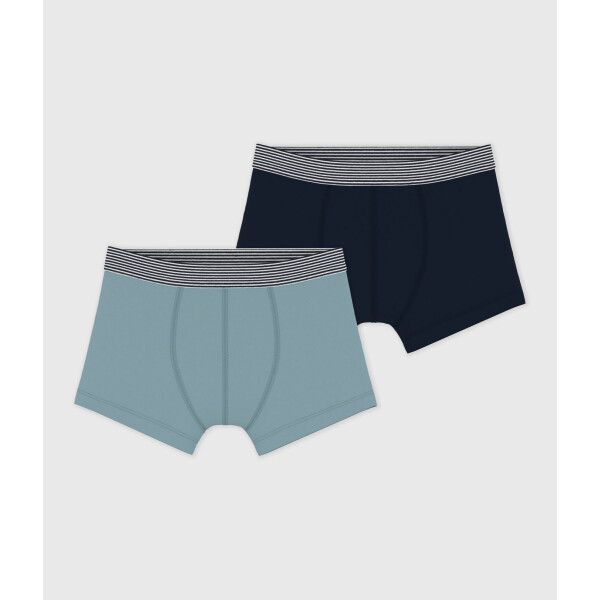 Petit Bateau Boxershorts 2er Set Biobaumwolle