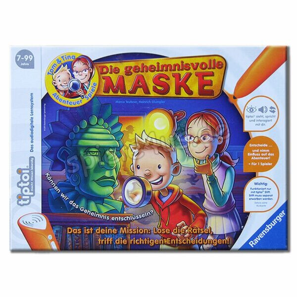 Ravensburger tiptoi - Tom & Tina Die geheimnisvolle Maske