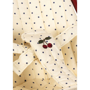 Konges Sløjd Kinderbuggy für Puppen Estate Dot Cherry