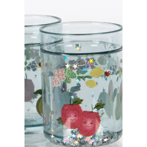 Konges Sløjd Glitzerbecher Fruity 2er Set