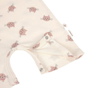 Lässig Playsuit Kurzarm Katze