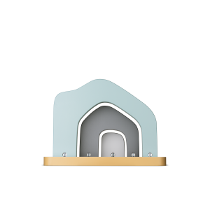 Tonies Mini Standregal – Haus