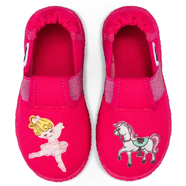 Nanga Hausschuhe Bio-Baumwolle Zirkus 2,0