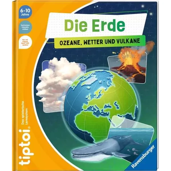 Ravensburger tiptoi - Die Erde: Ozeane, Wetter und Vulkane