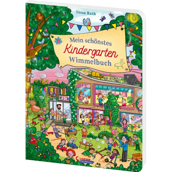 Mein schönstes Kindergarten Wimmelbuch - Tessa Rath