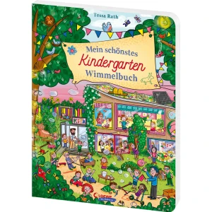 Mein schönstes Kindergarten Wimmelbuch - Tessa Rath