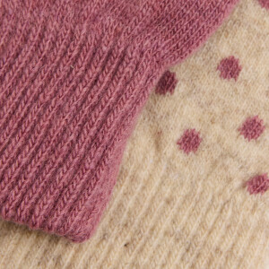Celavi Handschuhe 2er Set mit Wolle Nostalgia Rose