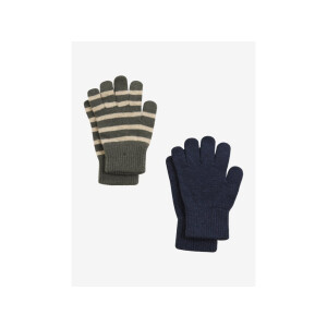 Celavi Handschuhe 2er Set mit Wolle Mulled Basil