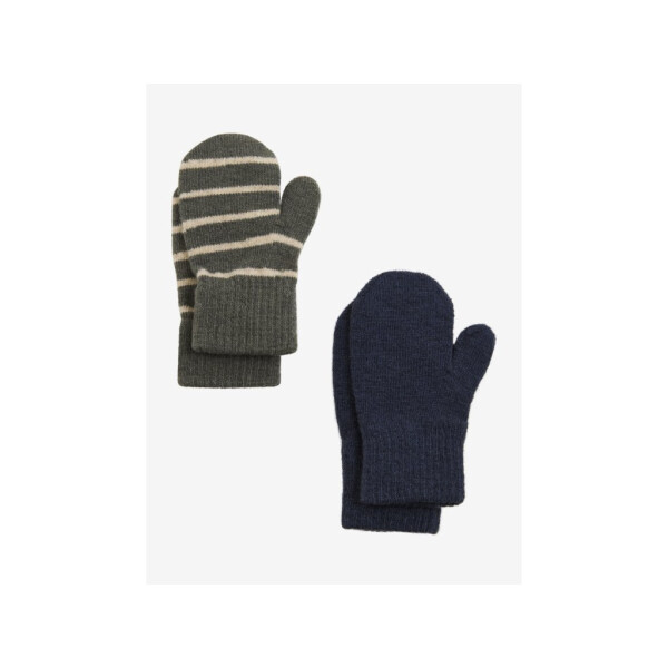 Celavi Fäustlinge 2er Set mit Wolle Mulled Basil