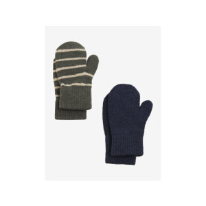 Celavi Fäustlinge 2er Set mit Wolle Mulled Basil