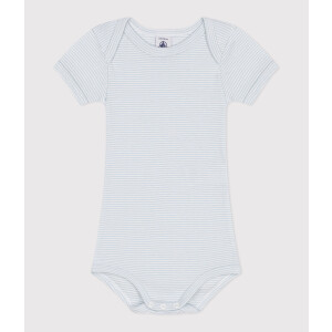 Petit Bateau Kurzarmbody Millerais Blau