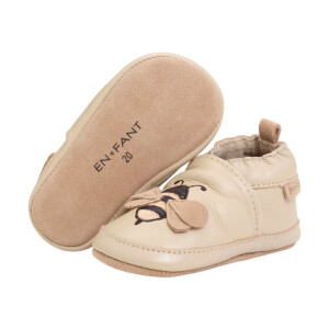 En Fant Leder-Krabbelschuhe Biene